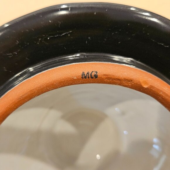 RARE MACKENZIE CHILDS ARGYLE PLAID AURORA CERAMIC GROOVY CANISTER JAR DISH - Picture 9 of 16